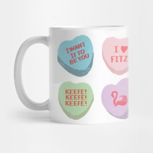 Fitz Keeper of the Lost Cities Conversation Hearts Mug